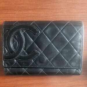 Sold! Sold! Chanel Bifold Cambon Lambskin Wallet